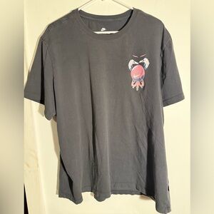 Nike Charcoal Tee with Graphic Logo